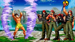 The King of Fighters (MUGEN) | Supreme Joe vs Ralf Jones Team