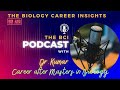 Episode 4: Careers after a Master's in Biology/Biotechnology