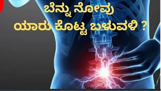 ಬೆನ್ನು ನೋವು - ಯಾರು ಕೊಟ್ಟ ಬಳುವಳಿ ?