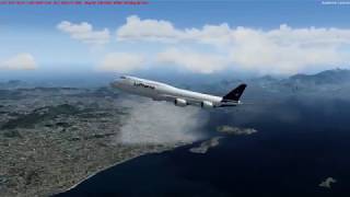 P3Dv4.4: PMDG 747-8I Galeão Deaprture