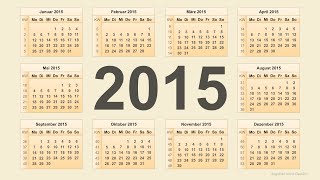 Kalender 2015