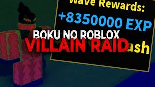 Bokunoroblox Videos 9tubetv - how to glitch overhaul boss level up fast boku no roblox remastered roblox