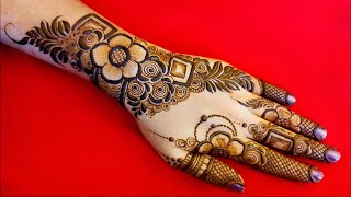 Beautiful Indo Arabic Mehendi Designs ||Back Hand Mehndi Designs ||Mehendi ||mehndi