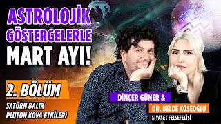 ASTROLOJİK GÖSTERGELERLE MART AYI | 2. Bölüm: Satürn Balık- Plüton Kova