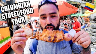 American Tries Colombian Food in Medellin, Colombia 🇨🇴