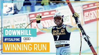 Aleksander Aamodt Kilde | 1st place | Val Gardena | Men's Downhill | FIS Alpine