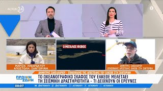 Σαντορίνη: Η Πρωινή Ζώνη στο ωκεανογραφικό σκάφος του ΕΛΚΕΘΕ - Τι δείχνουν οι έρευνες | ACTION 24