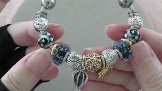 Pandora Night and Day Open Bangle