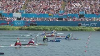 Ukraine's Yuri Cheban Wins 200m Canoe Sprint Gold - London 2012 Olympics