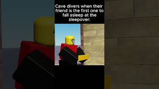 Typical cave divers: