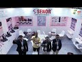 Exhibition Stand Design of Senor at Imtex 2024, BIEC, Bengaluru, by Panache Exhibition