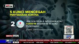 5 Kunci Cegah Penyebaran Corona