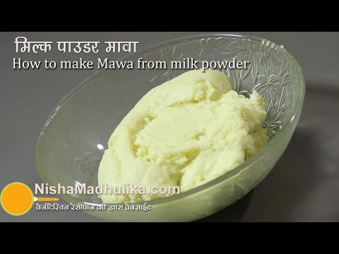 How to make Mawa from Milk Powder - Instant Khoya using milk powder How to make Mawa from Milk Powder - Instant Khoya using milk powder