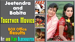 Jeetendra and Babita Together Movies Box Office Collection | Hit and Flop Movies List.