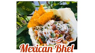 Easy Veg Mexican bhel recipe| Mexican recipe by foodbella | instant snacks idea |