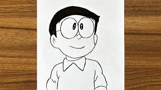 How to Draw Nobita from Doraemon || Easy drawing ideas for beginners || Easy drawing ideas