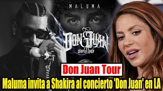 Maluma filtra invitados especiales al concierto 'Don Juan' en Los Ángeles