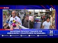 Recuperan espacios tomados por ambulantes y colectiveros en Gamarra