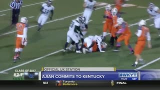 Ajian commits to Stoops, UK football