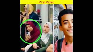 Chalti Train Me Muslim Ladke Ka Viral Video ♥️🤲 #shorts #islamic #facts #ytshorts