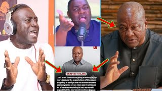 Ay3ka: What Mahama Boldly Said Shøcks As Gh'ans Angr!ly Reacted