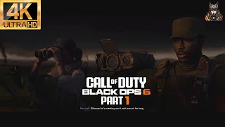 Call Of Duty Black Ops 6 Walkthrough Gameplay - Part 1 Intro (Cod Campaign)