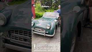 Barn Find 1956 Triumph TR3 #automobile #realestate #farming #barnfinds #barnfind #barnfinders