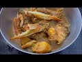 crab curry କଙ୍କଡ଼ା ଆଳୁ ଝୋଳ indianfood