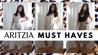 ARITZIA MUST HAVES | Try-On and Lookbook