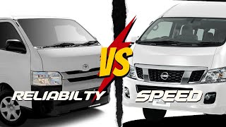 Why the Toyota Haice Miles ahead of the Nissan Caravan?