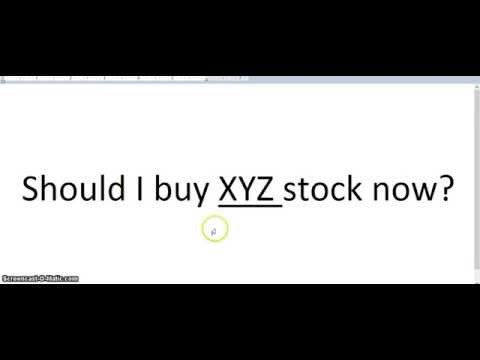 Should I buy Apple stock now Should I buy Apple stock now