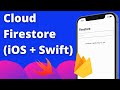 Firestore Database in iOS (Swift 5, 2022, Xcode 12) - Firebase Tutorial