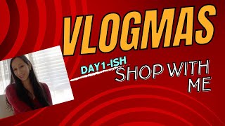 VLOGMAS DAY 1 | Shop online with me!!