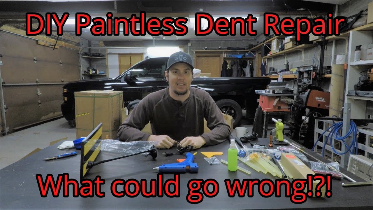 DIY Paintless Dent Repair By Beginner! - YouTube