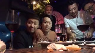 Hoài Linh, Trấn Thành, Anh Đức đại náo steak house của Vân Sơn