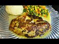 PAN FRIED FISH WITH LAMON BUTTER SAUCE|QUICK AND EASY RECIPE| #Shorts #fried fish #seafood