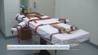 South Carolina executes Richard Moore by lethal injection