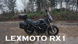 Lexmoto RX1 First Walk Around And Overview