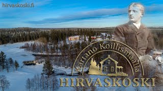 Come and enjoy the Hirvaskoski Manor in Pudasjärvi, in the vicinity of the Arctic Circle in Finland.