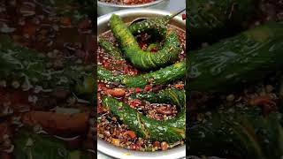 Asian street food 黄瓜