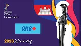 RHB BANK (CAMBODIA) PLC - 2022 Cambodia HR ASIA Best Companies to Work for in Asia