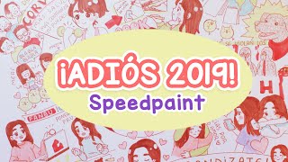 ¡ADIÓS 2019! ❤ | Resumen del año | Speedpaint By Piyoasdf