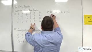 OCR MEI MwA J: Simplex Algorithm: 07 Interpreting Tableaus