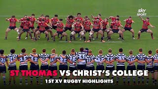 One of the wildest school rugby matches | St Thomas vs Christ's College | 1st XV Highlights