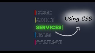 CSS Creative Menu Hover Text Animation Effects Using HTML & CSS | Learn coding with fun :)