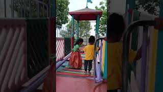 ఖుషి పాప playing at children's park