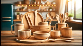 🍽️ Best Bamboo Feeding Set | Eco-Friendly and Stylish Dining for Kids 🍽️🌟