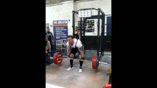 280kg raw deadlift Murphy