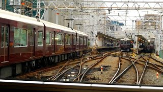 前方展望 2021.06.22 阪急千里線 北千里駅～淡路駅間 阪急 3300系3305F 普通天下茶屋行き 阪急電鉄 阪急電車 前面展望