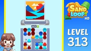 Sand Loop Level 313 Solution Walkthrough
